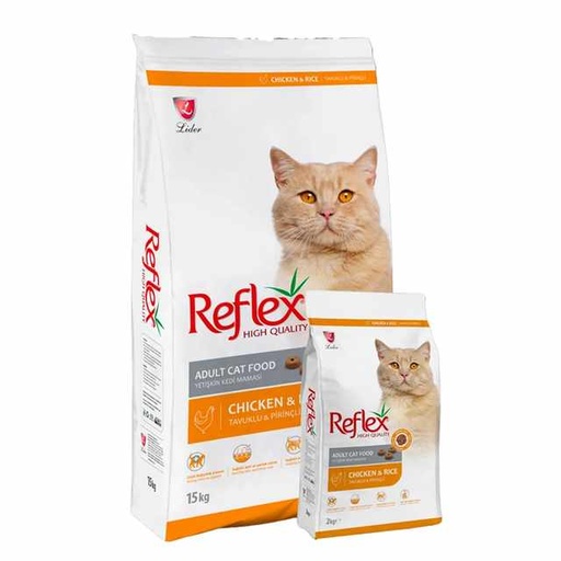 [8698995028813] Reflex adult cat chicken 15kg