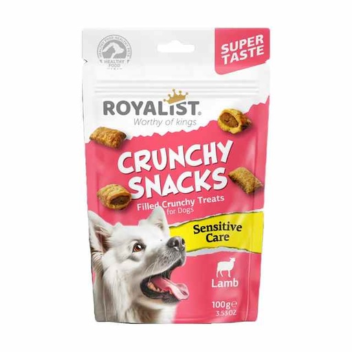 [8682291408516] Royalist dog crunchy snacks lamb 100g