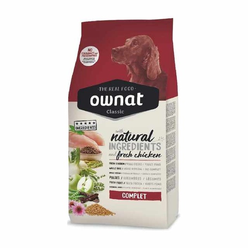 [8429037016068] Ownat dog chicken complet 20kg