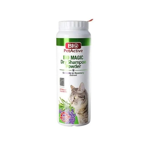 [8698931093318] Bio petactive shampoo powder for cats lavender & rosemary
