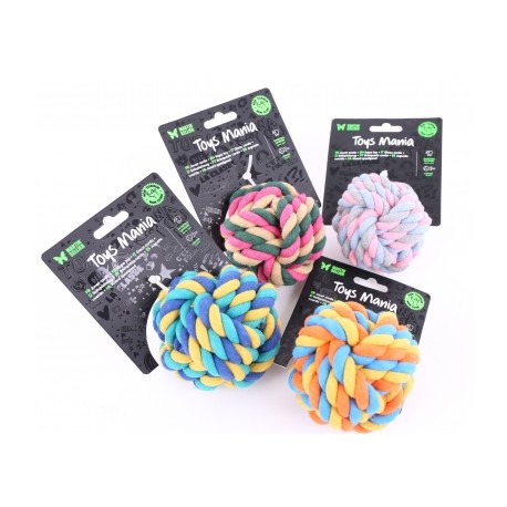[89316] Jouet pour Chien Balle En Coton 7cm  MARTIN SELLIER