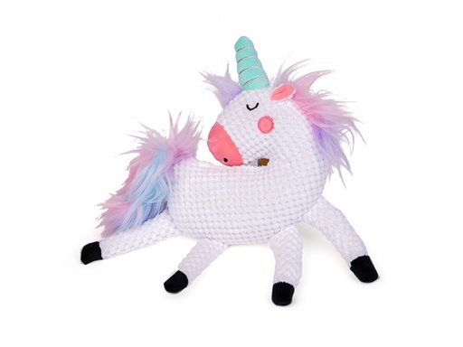 [PM-F1BDD10E1EDD] Jouet peluche tricotée pour chien Licorne - Vadigran