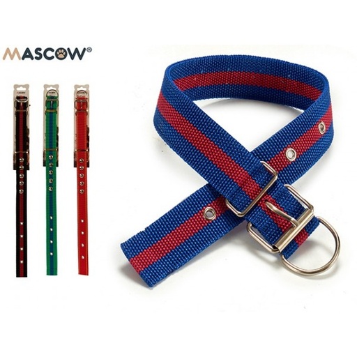 [PM-54F9D129E154] Collier en nylon avec rivets S(prix affiché) / M / L Mascow