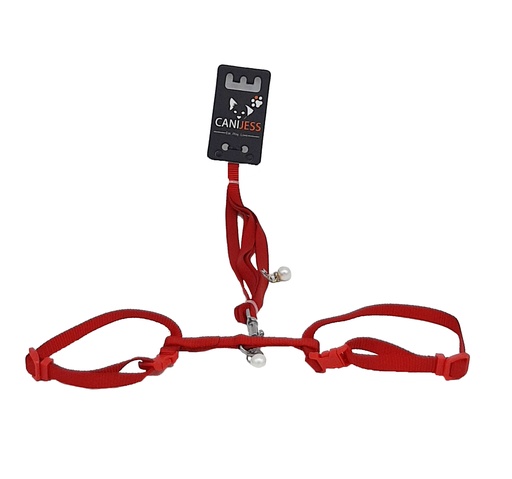 [PM-07C282C7977A] Harnais + Laisse pour chat Canijess 3 coloris