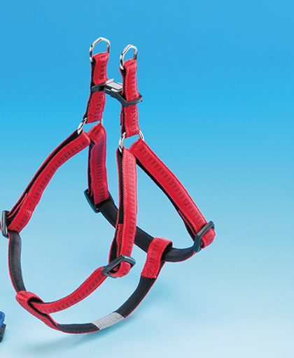 [PM-D55951EBDEB4] Harnais Soft Grip Rouge Large 25mm x 60 cm Nobby