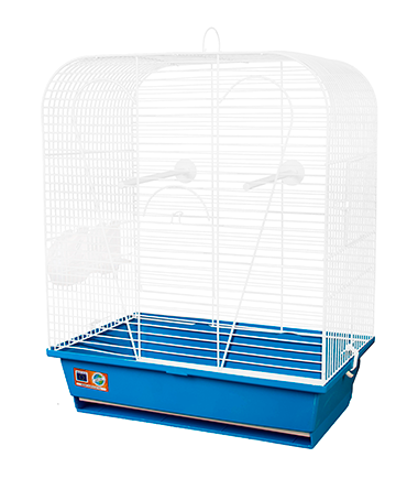 [PM-633C2AB410BC] Cage à oiseaux Riga Tatiana 45 cm x 28 cm x 55 cm