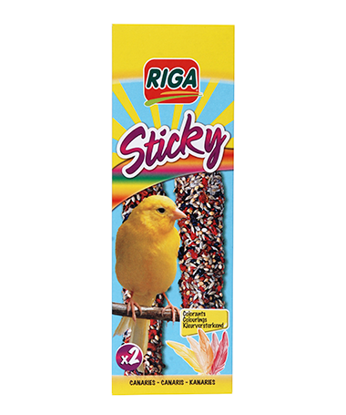 [6671] Riga Sticky Canaris Colourings 2 x 60 g