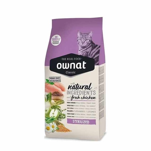 [PI-055] Croquettes Ownat Classic Sterilized,15KG