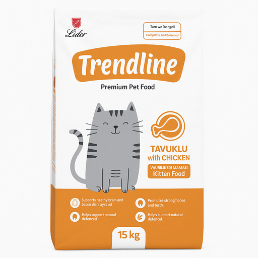 [8698995027236] Trendline Kitten Chicken 1kg