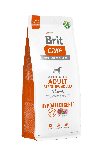 [8595602559077] Brit Care Hypoallergenic Larg Breed 12kg