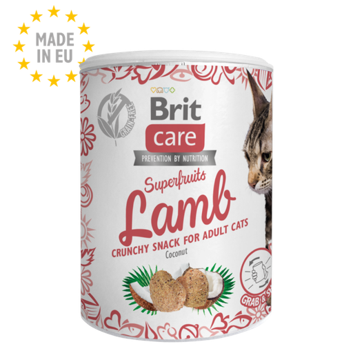 [8595602548446] Brit Sterilised Cat Lamb 100g
