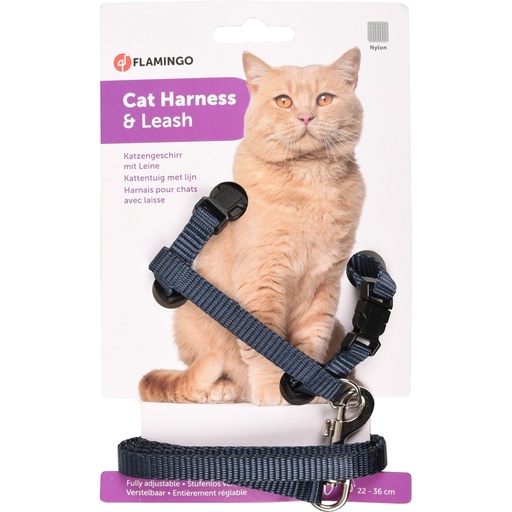 [520033BLE] HARNAIS NYLON TEMPO REGL BLEU