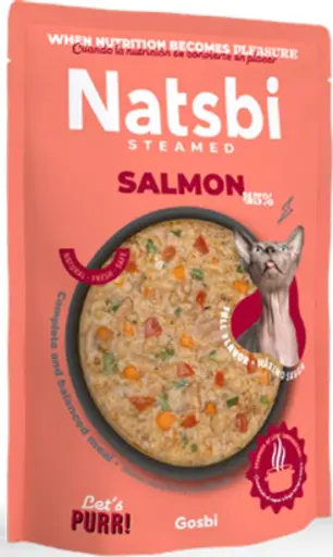 [PP-072] Natsbi Cat Steamed Salmon 80G