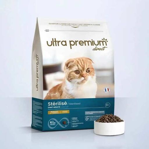 [chat-sterilise-poulet-et-riz-10kg] Chat stérilisé poulet et riz (10kg)