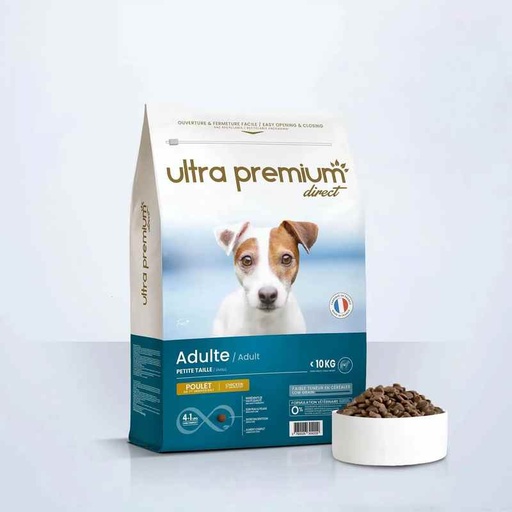 [ultra-premium-chien-adulte-de-petite-taille-10-kg-croquettes-super-premium-4kg-8-kg] Ultra Premium Chien adulte de petite taille +10 kg Croquettes super premium 4kg | 8 kg