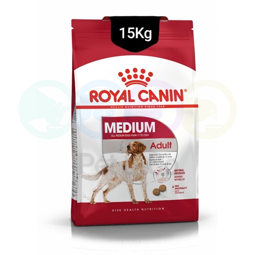 Royal Canin Kibbles for medium-sized dogs 15Kg